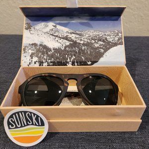 Sunski Treeline sunglasses - great for apres and snow - New in Box
